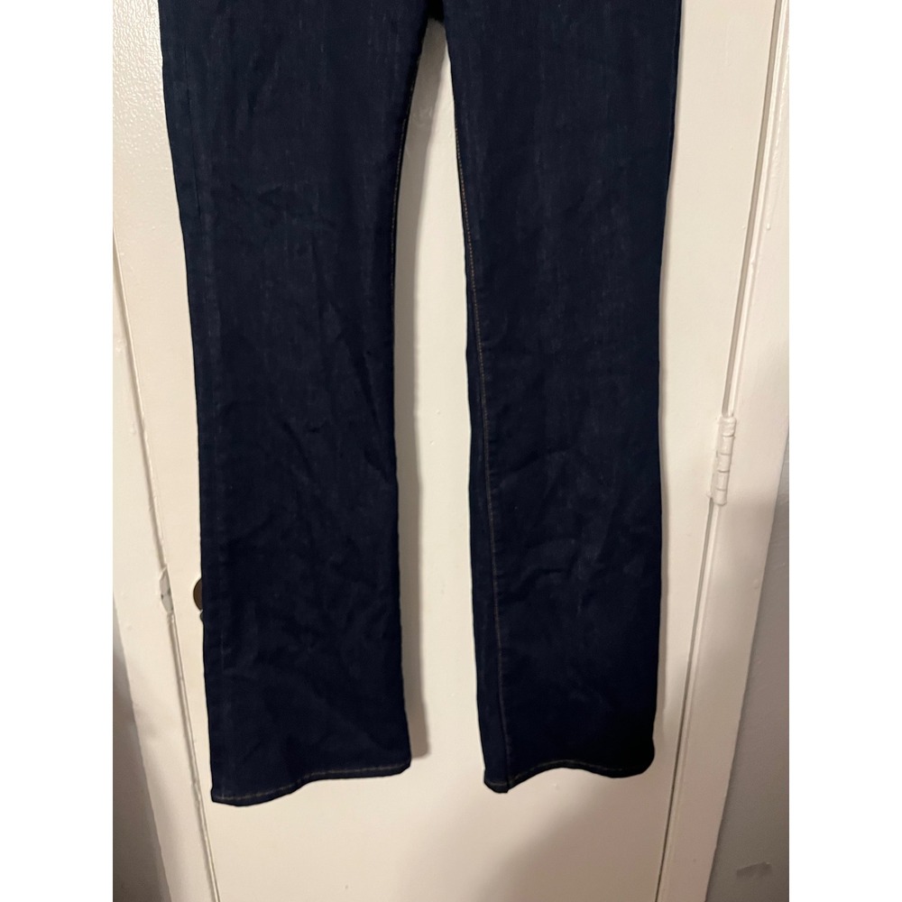 FRAME The Reboot High Rise Boot Cut Jeans Rinse Dark Wash Size 30 NWT - Picture 2 of 9